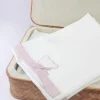 Marlù Lenzuolino Bianco/Rosa con Ricamo per Neonate