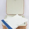 Marlù Lenzuolo Bianco/Blu con Ricamo per Neonati