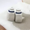 Marlù Scarpine Noce/Bianco/Blu per Neonati