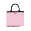 MSGM Kids Borsa Tote Rosa per Bambine