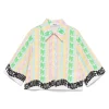 MSGM Kids Camicia Multicolor per Bambine