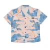 MSGM Kids Camicia Paint Effect per Bambini