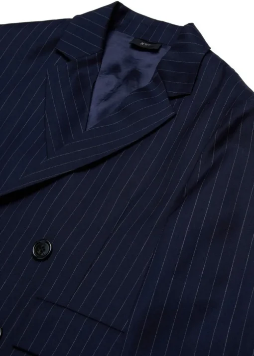 N°21 Kids Blazer Blu Gessato per Bambini