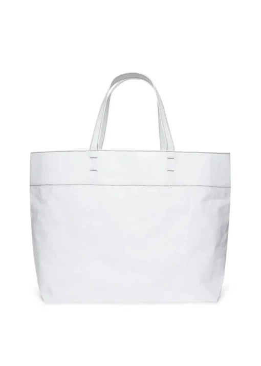 N°21 Kids Borsa Shopper con Logo Bianca