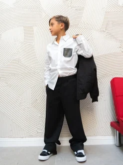N°21 Kids Pantaloni Neri per Bambini