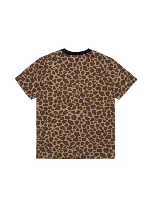N°21 Kids T-shirt Maculata con Stampa per Bambine