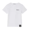 Patrizia Pepe T-shirt Bianca con Stampa per Bambine