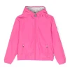 Save The Duck Kids Giubbino Fucsia con Cappuccio con Patch Logo