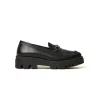 Twinset Kids Mocassino Nero per Bambine