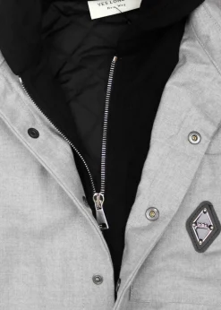 Yes London Giubbino Grigio con Cappuccio per Bambini